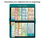 WhiteCoat Clipboard® - Teal Diagnostic Sonography Edition